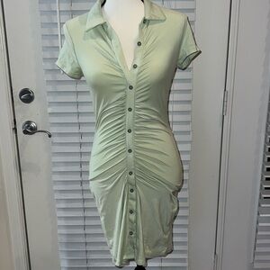 Pastel Green 🍏 Dress! Super cute! only worn once!